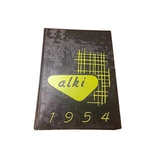 The Alki Yearbook 1954 '54 Vancouver High School - Vancouver, Washington State